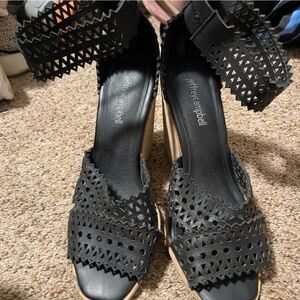 Jeffrey Campbell Black wedges